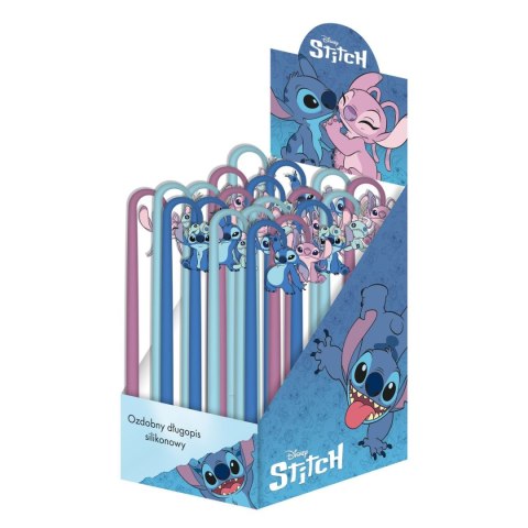 Długopis Beniamin Stitch silikonowy niebieski 0,5mm Długopis Beniamin Stitch silikonowy niebieski 0,5mm