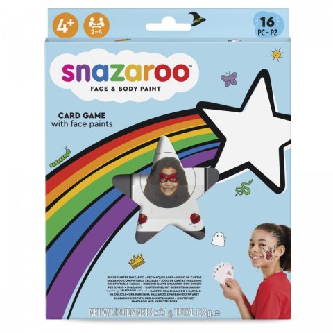 Farby do twarzy Snazaroo zestaw gra karciana (1172236) Farby do twarzy Snazaroo zestaw gra karciana (1172236)