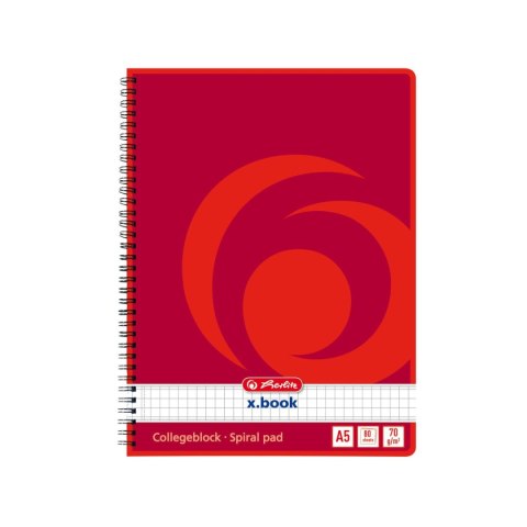 Kołobrulion X-BOOK 297531 A5 80k. krata Herlitz (400197335) Kołobrulion X-BOOK 297531 A5 80k. krata Herlitz (400197335)