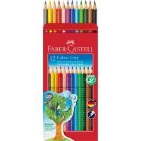 Kredki ołówkowe Faber Castell Grip 12 kol. (112412) Kredki ołówkowe Faber Castell Grip 12 kol. (112412)