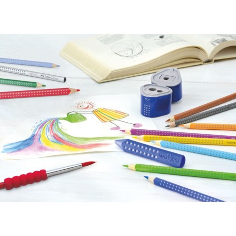 Kredki ołówkowe Faber Castell Grip 12 kol. (112412) Kredki ołówkowe Faber Castell Grip 12 kol. (112412)