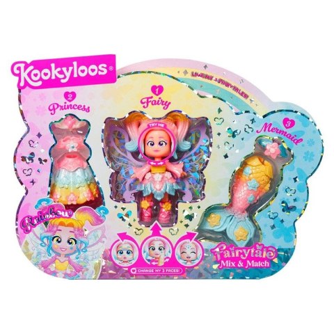 Lalka Orbico Sp. Z O.o. Kookyloos Fairytale Mix Match Rainbow (PKLSP106IN210) Lalka Orbico Sp. Z O.o. Kookyloos Fairytale Mix Match Rainbow (PKLSP106IN210)