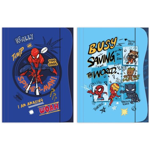 Teczka kartonowa na gumkę Spider man A4 mix Beniamin (1009) Teczka kartonowa na gumkę Spider man A4 mix Beniamin (1009)
