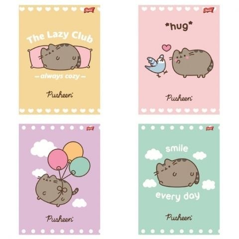 Zeszyt Unipap Pusheen A5 32k. 70g linia Zeszyt Unipap Pusheen A5 32k. 70g linia