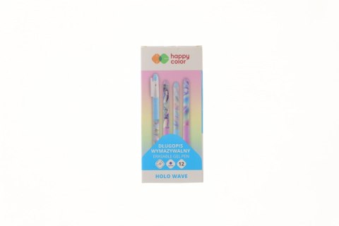 Długopis wymazywalny Happy Color Holo Wave niebieski 0,5mm (HA 4120 01HW-3) Długopis wymazywalny Happy Color Holo Wave niebieski 0,5mm (HA 4120 01HW-3)