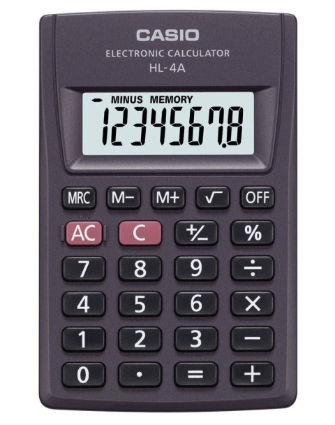 Kalkulator naukowy Casio podręczny (HL-4A) Kalkulator naukowy Casio podręczny (HL-4A)