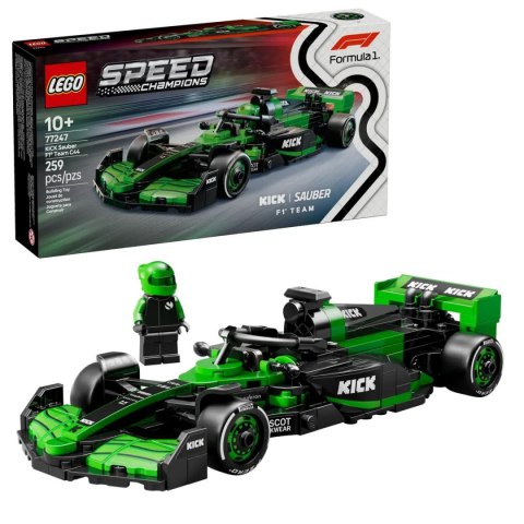 Klocki konstrukcyjne Lego Speed Champions Bolid F1® KICK Sauber Team C44 (77247) Klocki konstrukcyjne Lego Speed Champions Bolid F1® KICK Sauber Team C44 (77247)