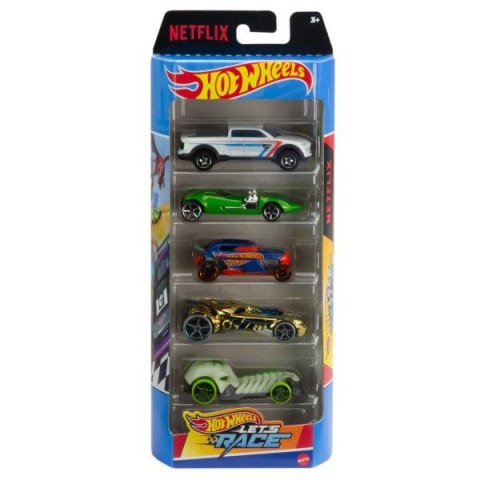 Samochód Hot Wheels metalowy 5-pak na start (HXM17) Samochód Hot Wheels metalowy 5-pak na start (HXM17)