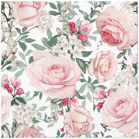 Serwetki Paw Coktail Gorgeous Roses k mix nadruk papier (SDC122600) Serwetki Paw Coktail Gorgeous Roses k mix nadruk papier (SDC122600)