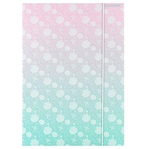 Teczka kartonowa na gumkę SHELL A4 mix Starpak (553547) Teczka kartonowa na gumkę SHELL A4 mix Starpak (553547)