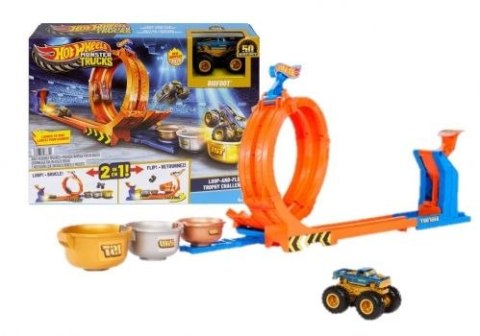 Tor wyścigowy Hot Wheels City pętla skok po trofeum (JBX64) Tor wyścigowy Hot Wheels City pętla skok po trofeum (JBX64)