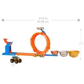 Tor wyścigowy Hot Wheels City pętla skok po trofeum (JBX64) Tor wyścigowy Hot Wheels City pętla skok po trofeum (JBX64)