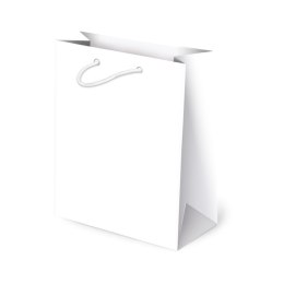 Torba prezentowa Paw gładka biała A4+ [mm:] 225x315x 100 (T-2N)