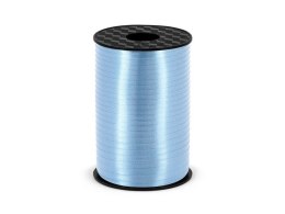 Wstążka plastikowa błękitna, 5mm/225m 5x5 [mm x m] niebieska jasna Partydeco (PRP5-011)
