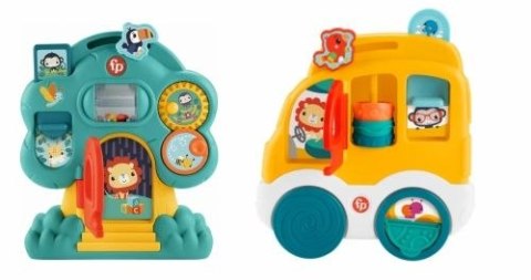 Zabawka edukacyjna Fisher Price aktywny domek/samochód (HXK32) Zabawka edukacyjna Fisher Price aktywny domek/samochód (HXK32)