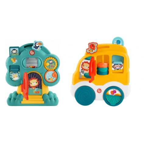 Zabawka edukacyjna Fisher Price aktywny domek/samochód (HXK32) Zabawka edukacyjna Fisher Price aktywny domek/samochód (HXK32)
