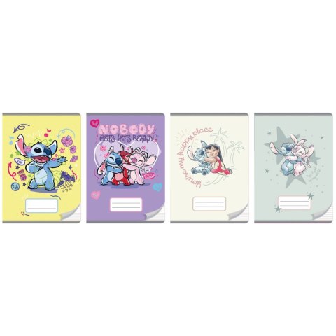 Zeszyt Stitch A5 16k. linia kolor Beniamin
