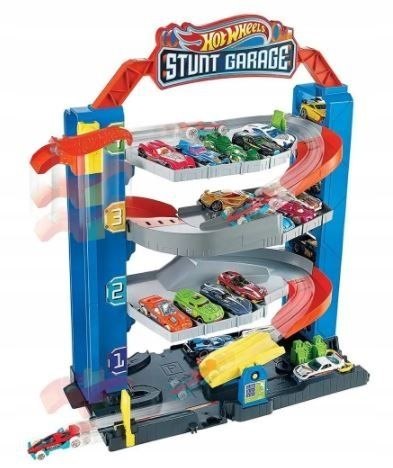Garaż Hot Wheels Przenośny garaż z windą STUNT GARAGE (GNL70) Garaż Hot Wheels Przenośny garaż z windą STUNT GARAGE (GNL70)