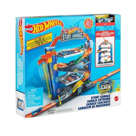 Garaż Hot Wheels Przenośny garaż z windą STUNT GARAGE (GNL70) Garaż Hot Wheels Przenośny garaż z windą STUNT GARAGE (GNL70)