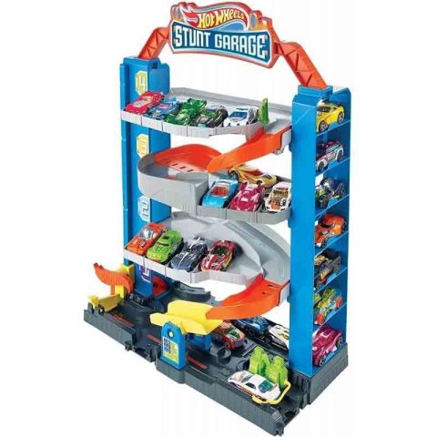 Garaż Hot Wheels Przenośny garaż z windą STUNT GARAGE (GNL70) Garaż Hot Wheels Przenośny garaż z windą STUNT GARAGE (GNL70)