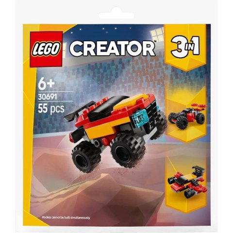 Klocki konstrukcyjne Lego Creator Mały monster truck do przebudowania 3w1 (30691) Klocki konstrukcyjne Lego Creator Mały monster truck do przebudowania 3w1 (30691)