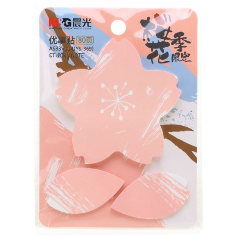 Notes samoprzylepny (karteczki) mix 80k [mm:] 76x76 M&G (MG AS33V114)