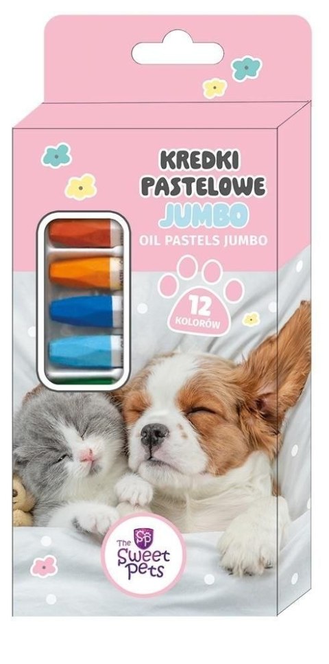 Pastele olejne Rexus The Sweet Pets 12 kol. Pastele olejne Rexus The Sweet Pets 12 kol.