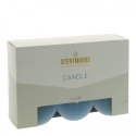 Świeca Pavoncella pieńkowa 5x5cm 6szt., w kolorze Taupe (8720935400875)