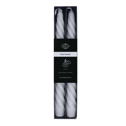 Świeca Pavoncella stołowa zakręcona o zapachu Paris Passion(opak. 2 szt.) [mm:] 250 (8716516195629)