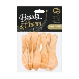 Balon gumowy Godan Beauty&Charm makaronowe łososiowe 10szt. łososiowy 12cal (CB-1KLO)