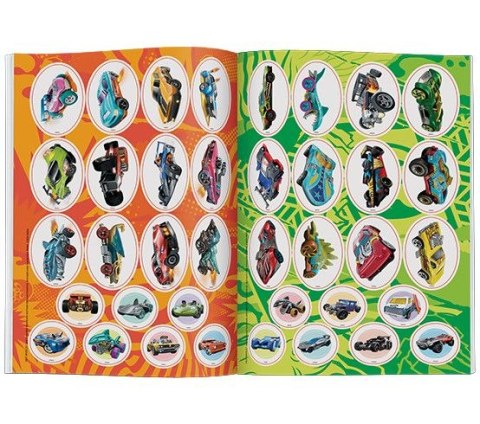 Książka dla dzieci Ameet Hot Wheels™. Naklejam i Koloruję (NAK 1601) Książka dla dzieci Ameet Hot Wheels™. Naklejam i Koloruję (NAK 1601)
