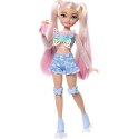 Lalka Barbie Dream Besties modowa Malibu na wrotkach + akcesoria [mm:] 290 (JFX96)