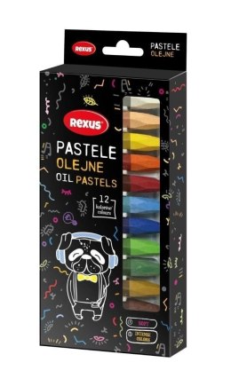 Pastele olejne Rexus rexus teens 12 kol.
