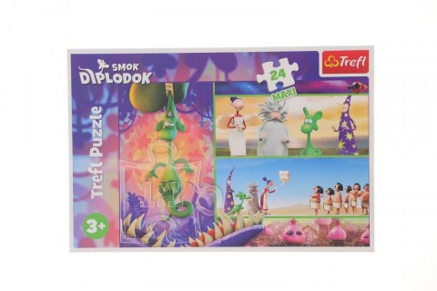 Puzzle Trefl Smok Diplodok 24 el. (14376)