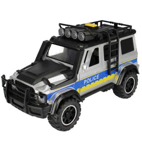 Samochód policyjny 25cm światło i dźwięk Mega Creative (522118) Samochód policyjny 25cm światło i dźwięk Mega Creative (522118)