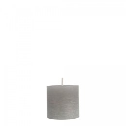 Świeca Pavoncella pieńkowa 5x5cm 6szt., w kolorze Taupe (8720935400929)