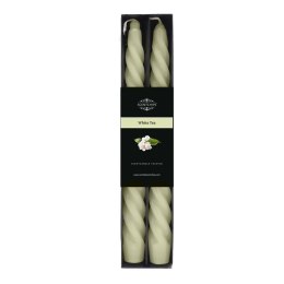 Świeca Pavoncella stołowa zakręcona o zapachu White Tea (opak. 2 szt.) [mm:] 250 (8716516195636)
