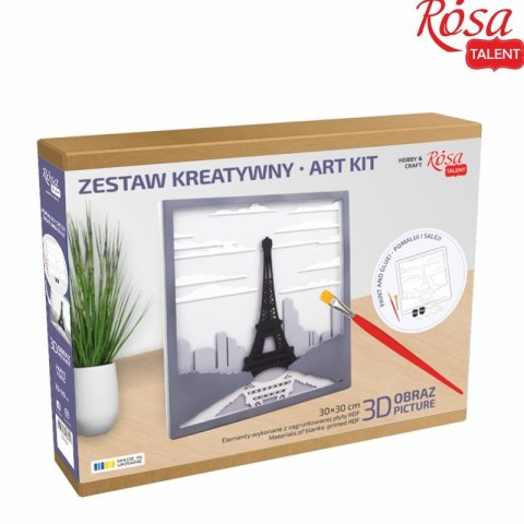 Zestaw plastyczny Rosa Paryż 3d Zestaw plastyczny Rosa Paryż 3d