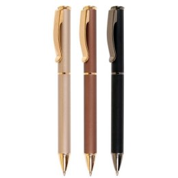 Długopis wielkopojemny Exclusive-S metalowy wkład niebieski 1,0mm Cresco (830141)