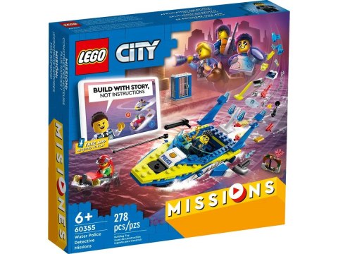 Klocki konstrukcyjne Lego City misja wodnej policji (60355) Klocki konstrukcyjne Lego City misja wodnej policji (60355)