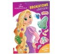 Książeczka edukacyjna Ameet Disney Księżniczka. Brokatowe Ubieranki (SDLB 9107)