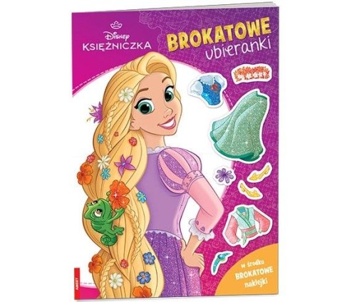 Książeczka edukacyjna Ameet Disney Księżniczka. Brokatowe Ubieranki (SDLB 9107) Książeczka edukacyjna Ameet Disney Księżniczka. Brokatowe Ubieranki (SDLB 9107)
