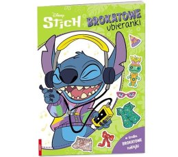 Książeczka edukacyjna Ameet Stich. Brokatowe Ubieranki (SDLB 9109)
