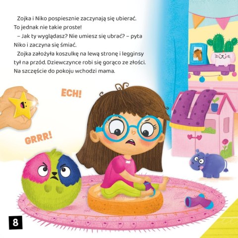 Książeczka edukacyjna Demart Zojka i Zu. Koktajl uczuć Książeczka edukacyjna Demart Zojka i Zu. Koktajl uczuć