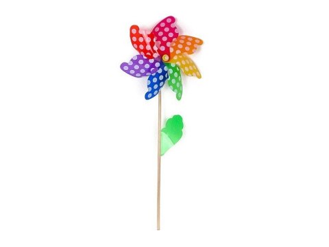Wiatrak Adar śred.32cm, drewniany trzonek dł.60cm (497016) Wiatrak Adar śred.32cm, drewniany trzonek dł.60cm (497016)
