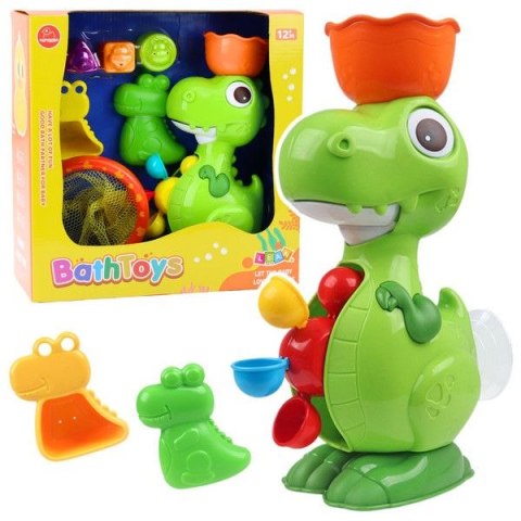 Zabawka do kąpieli Lean Zestaw Zabawek Do Kąpieli Dinozaur z Młynkiem Akcesoria 8el (22913) Zabawka do kąpieli Lean Zestaw Zabawek Do Kąpieli Dinozaur z Młynkiem Akcesoria 8el (22913)
