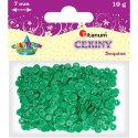 Cekiny Titanum Craft-Fun Series Okrągłe zielone