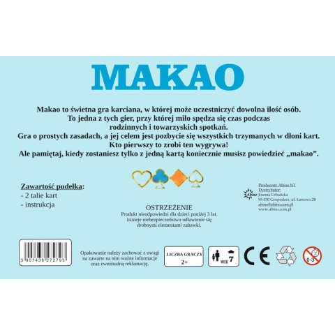 Gra karciana Abino Makao Gra karciana Abino Makao