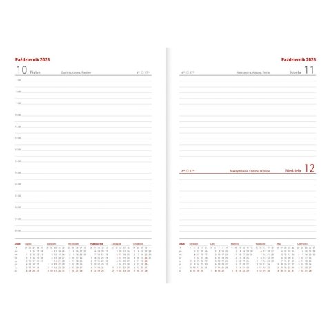 Kalendarz nauczyciela książkowy (terminarz) GRANAT NEBRASKA Z GUMKĄ A5 Wydawnictwo Wokół Nas (A5TN070B-) Kalendarz nauczyciela książkowy (terminarz) GRANAT NEBRASKA Z GUMKĄ A5 Wydawnictwo Wokół Nas (A5TN070B-)