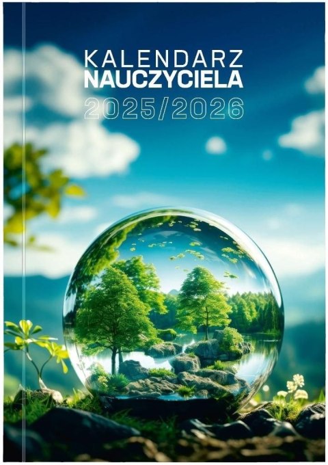 Kalendarz nauczyciela książkowy (terminarz) PCV EKO bezbarwny A5 Wydawnictwo Wokół Nas (A5TN078B) Kalendarz nauczyciela książkowy (terminarz) PCV EKO bezbarwny A5 Wydawnictwo Wokół Nas (A5TN078B)